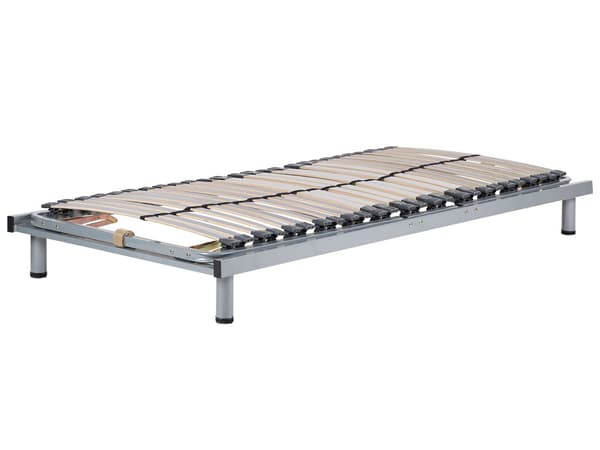 Sälepohja 2 kpl 90 x 200 cm manuaalisesti säädettävä 2 x 26 säle koivu teräsrunko