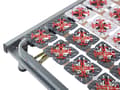 Miniatyrbild 9 av 9: Set av 2 Enkel Sängram Manuellt Justerbar Stabila Träspjälar Metallram