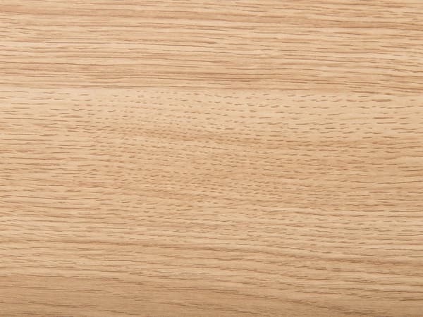 Seng hvid lysebrun 140 x 200 cm med LED-ramme stel og sengegavl skandinavisk minimalistisk design