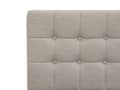 Miniatyrbillede 9 af 11: Elevationsseng Beige Polstret 160 x 200 cm Bedste Dobbeltseng med Madras Elevation Elektrisk Justerbar Quiltet Tuftet Sengegavl Soveværelse