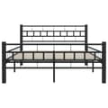 Miniatyrbillede 5 af 10: vidaXL sengestel 120 x 200 cm stål sort change1
