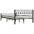 Miniatyrbillede 7 af 10: vidaXL sengestel 120 x 200 cm stål sort change1