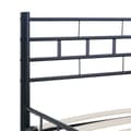 Miniatyrbillede 8 af 10: vidaXL sengestel 120 x 200 cm stål sort change1