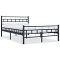 Miniatyrbillede 1 af 10: vidaXL sengestel 120 x 200 cm stål sort change1