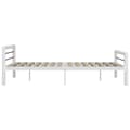 Miniatyrbilde 4 av 6: vidaXL Seng/Sengeramme hvit og svart metall 180x200 cm change1