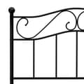 Miniatyrbilde 5 av 6: vidaXL Seng/Sengeramme svart metall 100x200 cm change1