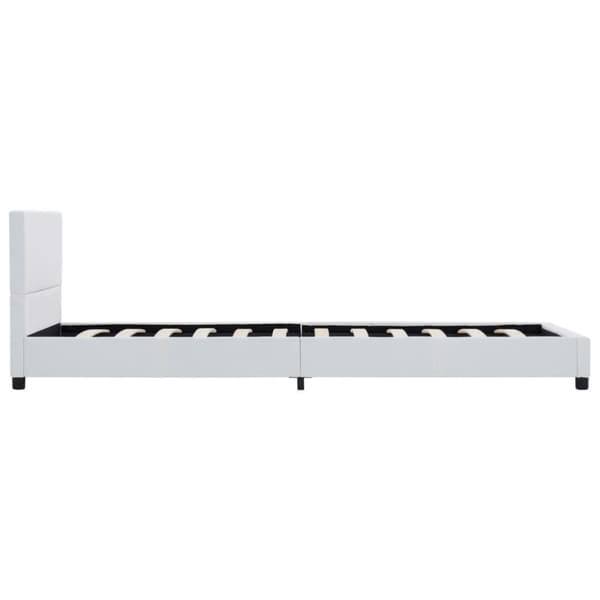 vidaXL sengestel 100x200 cm kunstlæder hvid change1