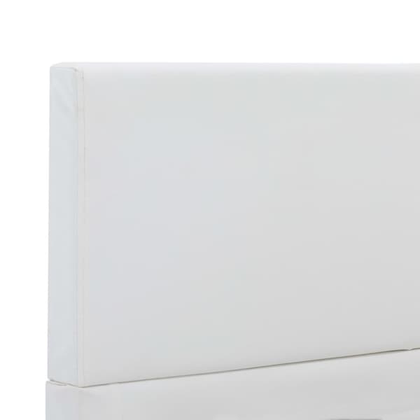 vidaXL sengestel 100x200 cm kunstlæder hvid change1