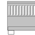 Miniatyrbillede 10 af 11: vidaXL seng med boxmadras 160x200 cm stof mørkegrå