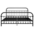 Miniatyrbilde 3 av 6: vidaXL Seng/Sengeramme svart metall 180x200 cm change1