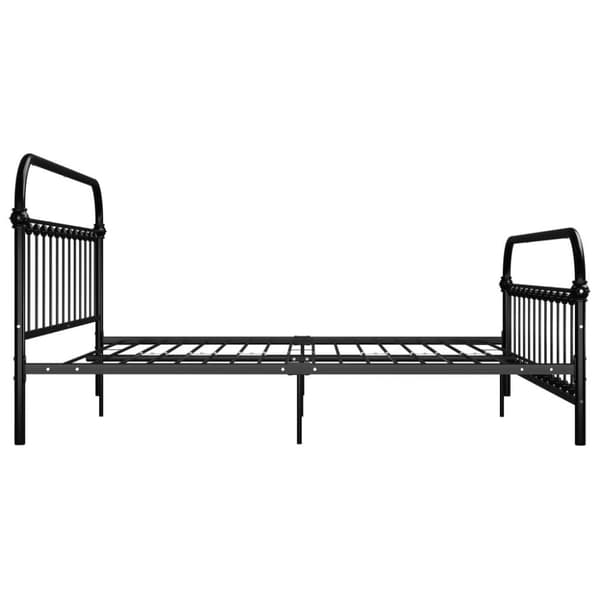 vidaXL Seng/Sengeramme svart metall 180x200 cm change1