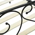 Miniatyrbillede 5 af 7: vidaXL sengestel til himmelseng 160 x 200 cm metal sort change1