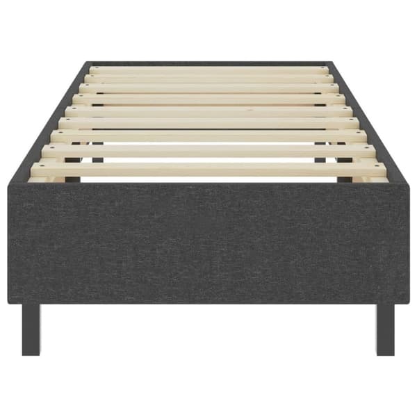 vidaXL sengestel til boxmadras 80x200 cm stof grå change1