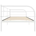 Miniatyrbillede 5 af 9: vidaXL stel til daybed 90x200 cm metal hvid