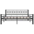 Miniatyrbillede 5 af 10: vidaXL sengestel 160 x 200 cm stål sort change1
