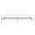 Miniatyrbillede 5 af 10: vidaXL sengestel 160 x 200 cm metal hvid change1