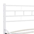 Miniatyrbillede 8 af 10: vidaXL sengestel 160 x 200 cm metal hvid change1