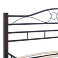 Miniatyrbilde 8 av 10: vidaXL Seng/Sengeramme svart metall 120x200 cm change1
