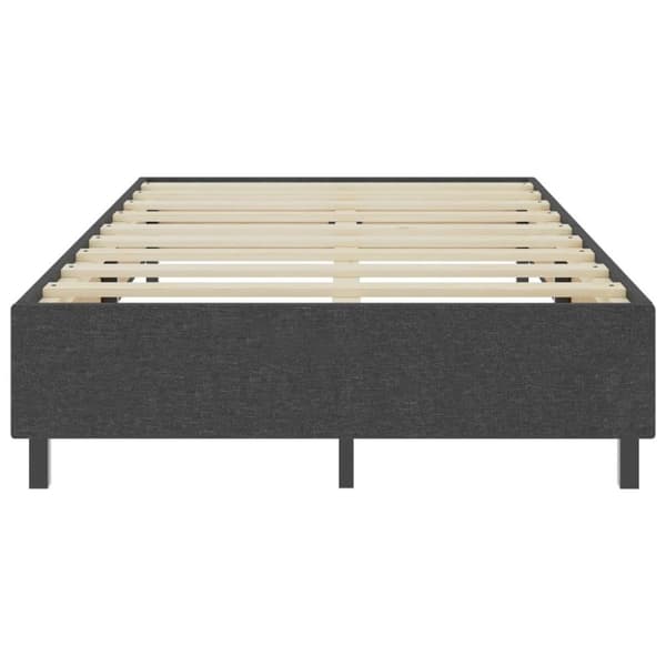 vidaXL sengestel til boxmadras 120x200 cm stof grå change1