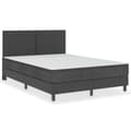 Miniatyrbillede 1 af 9: vidaXL sengestel til boxmadras 140x200 cm stof grå change1