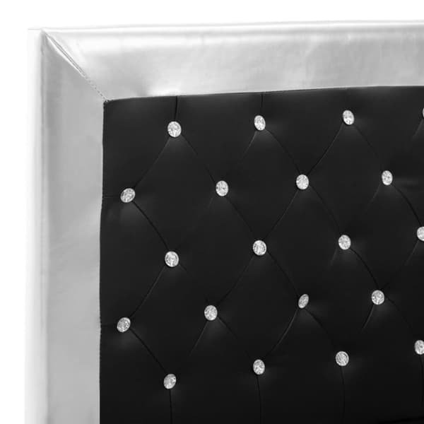 vidaXL sengestel 160x200 cm kunstlæder sort change1