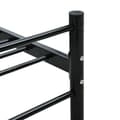 Miniatyrbillede 5 af 7: vidaXL sengestel 160 x 200 cm metal sort change1