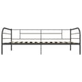 Pikkukuva 4 / 9: vidaXL Päivävuoteenrunko harmaa metalli 90x200 cm