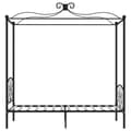 Miniatyrbillede 4 af 6: vidaXL sengestel til himmelseng 90 x 200 cm metal sort change1