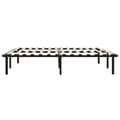Miniatyrbillede 3 af 8: vidaXL sengestel 160x200 cm metal sort change1