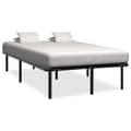 Miniatyrbillede 1 af 8: vidaXL sengestel 160x200 cm metal sort change1