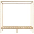 Miniatyrbilde 3 av 9: vidaXL Himmelsengeramme heltre furu 90x200 cm change1