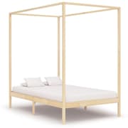 vidaXL Himmelsengeramme heltre furu 120x200 cm change1