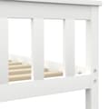 Miniatyrbillede 5 af 6: vidaXL sengestel 90 x 200 cm massivt fyrretræ hvid change1