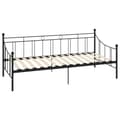 Miniatyrbillede 3 af 9: vidaXL stel til daybed 90x200 cm metal sort