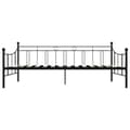 Miniatyrbillede 4 af 9: vidaXL stel til daybed 90x200 cm metal sort