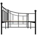Miniatyrbillede 5 af 9: vidaXL stel til daybed 90x200 cm metal sort