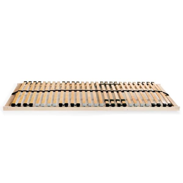 vidaXL Sängyn sälepohjat 2 kpl 28 säleellä 7 vyöhykettä 90x200 cm