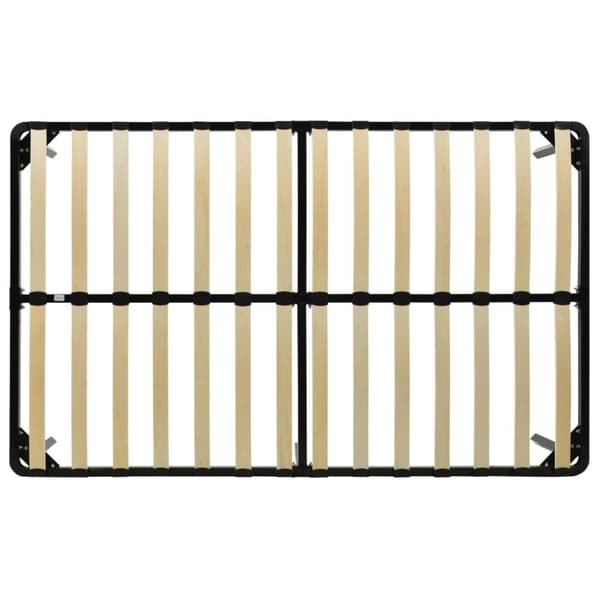 vidaXL Seng/Sengeramme svart metall 180x200 cm change1