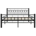Miniatyrbilde 5 av 10: vidaXL Seng/Sengeramme svart stål 140x200 cm change1