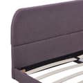 Miniatyrbilde 6 av 7: vidaXL Seng/Sengeramme uten Madrass Taupe Stoff 135x190 cm change1