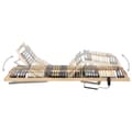 Miniatyrbillede 2 af 11: vidaXL lamelbund med elevation 42 lameller 7 zoner 90x200 cm