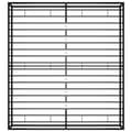 Pikkukuva 7 / 8: vidaXL Sängynrunko/sänky musta metalli 200x200 cm