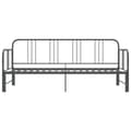 Pikkukuva 5 / 10: vidaXL Vuodesohvan runko harmaa metalli 90x200 cm