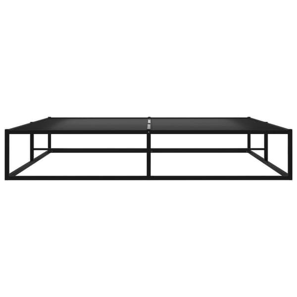 vidaXL Seng/Sengeramme svart metall 140x200 cm change1