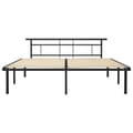 Miniatyrbillede 3 af 6: vidaXL sengestel 180x200 cm metal sort change1