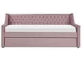 Miniatyrbild 7 av 11: Dagbädd Säng Lamellram Rosa 90 x 200 m Glam