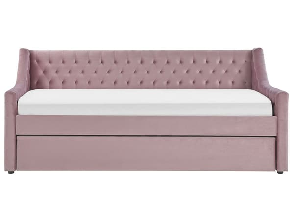 Dagbädd Säng Lamellram Rosa 90 x 200 m Glam