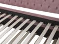 Miniatyrbild 9 av 11: Dagbädd Säng Lamellram Rosa 90 x 200 m Glam