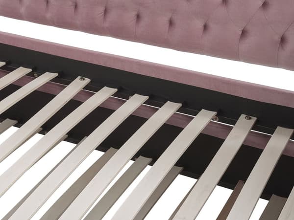 Dagbädd Säng Lamellram Rosa 90 x 200 m Glam