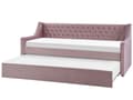 Miniatyrbild 1 av 11: Dagbädd Säng Lamellram Rosa 90 x 200 m Glam